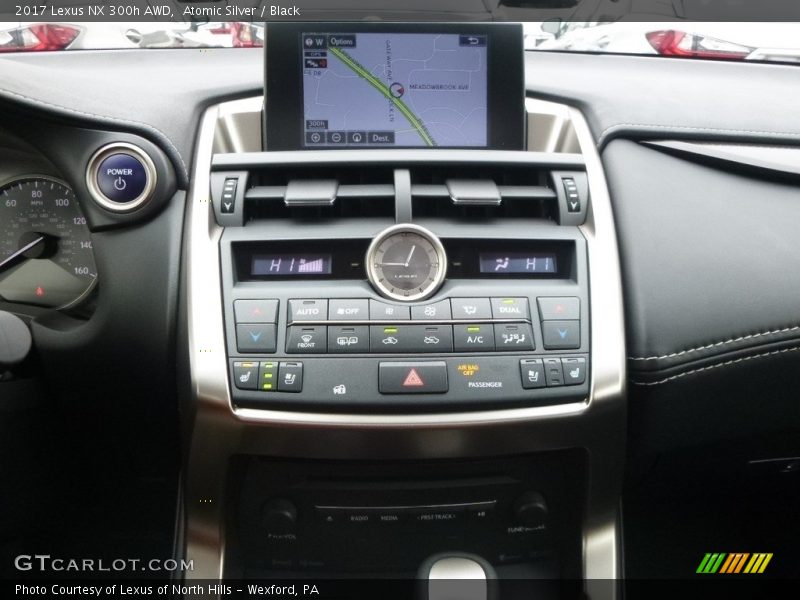 Controls of 2017 NX 300h AWD