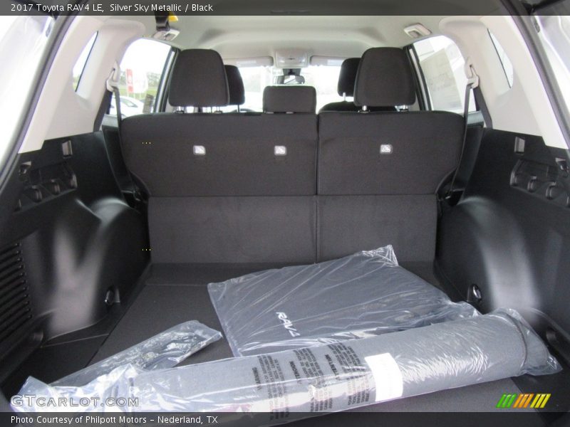 Silver Sky Metallic / Black 2017 Toyota RAV4 LE