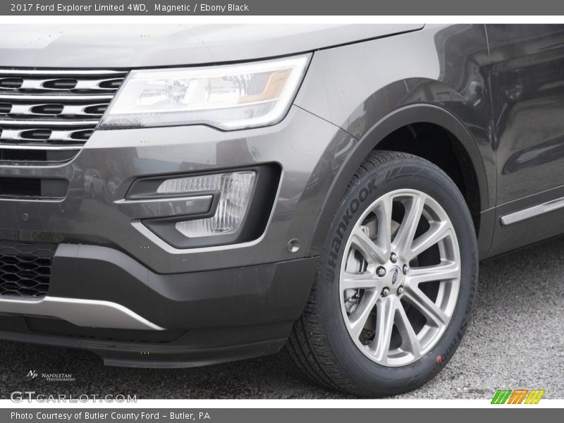 Magnetic / Ebony Black 2017 Ford Explorer Limited 4WD