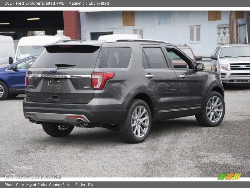 Magnetic / Ebony Black 2017 Ford Explorer Limited 4WD
