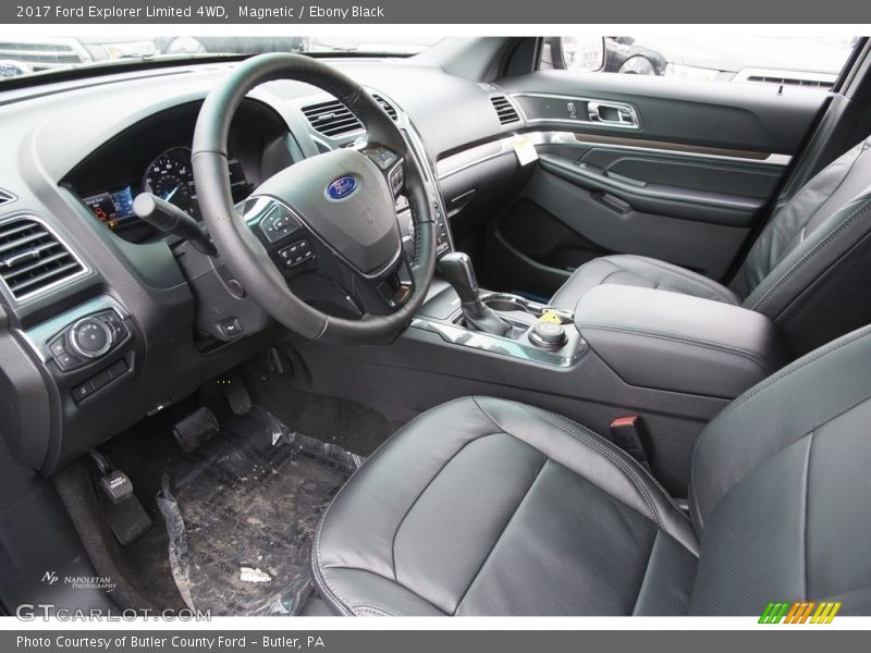 Magnetic / Ebony Black 2017 Ford Explorer Limited 4WD