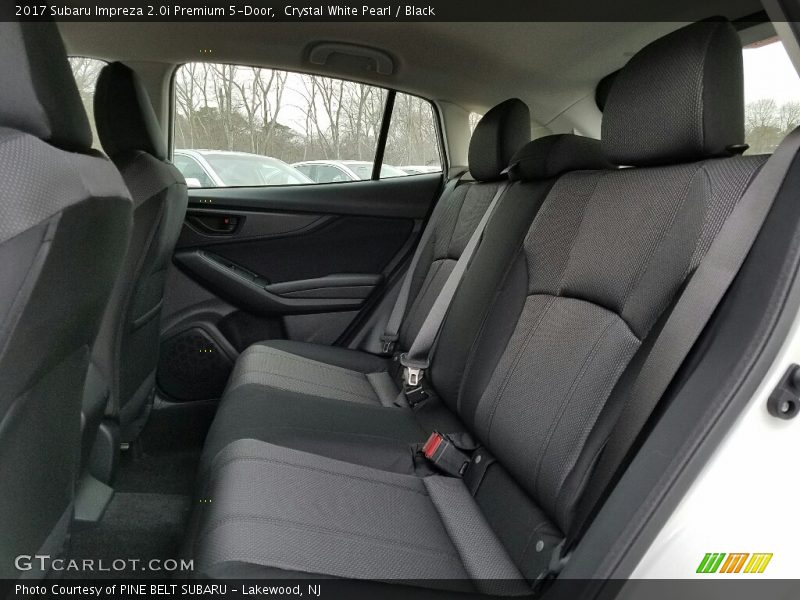 Rear Seat of 2017 Impreza 2.0i Premium 5-Door