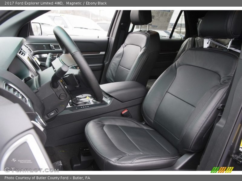 Magnetic / Ebony Black 2017 Ford Explorer Limited 4WD