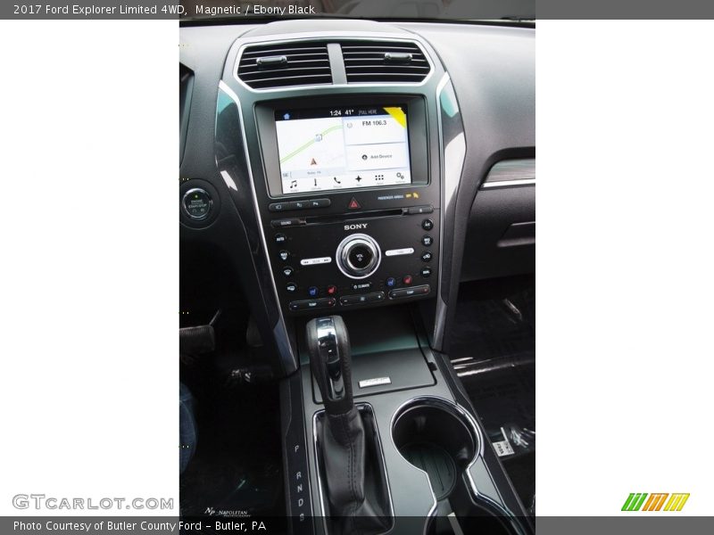 Magnetic / Ebony Black 2017 Ford Explorer Limited 4WD