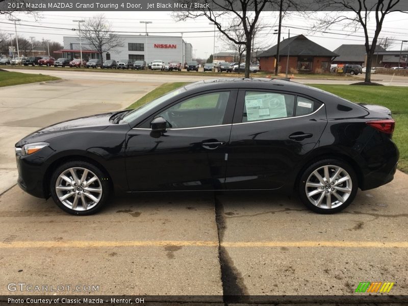 Jet Black Mica / Black 2017 Mazda MAZDA3 Grand Touring 4 Door