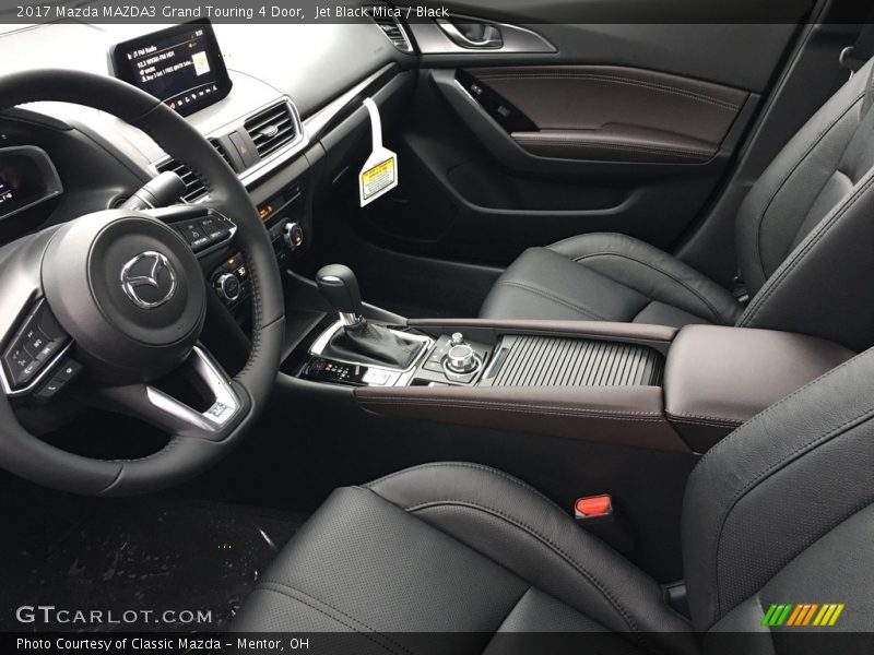 Jet Black Mica / Black 2017 Mazda MAZDA3 Grand Touring 4 Door