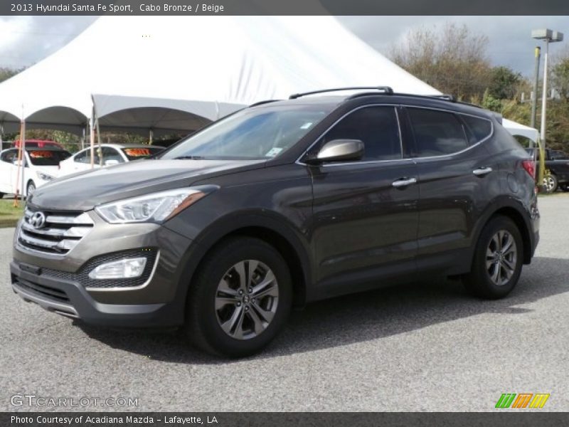 Cabo Bronze / Beige 2013 Hyundai Santa Fe Sport