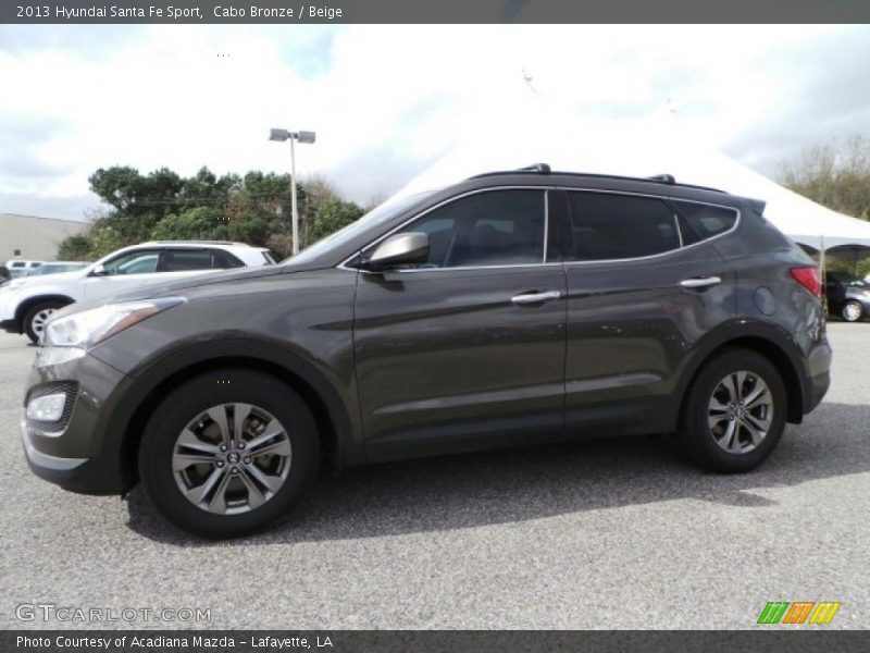 Cabo Bronze / Beige 2013 Hyundai Santa Fe Sport