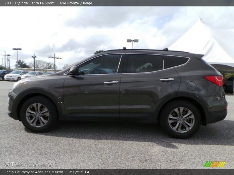 Cabo Bronze / Beige 2013 Hyundai Santa Fe Sport