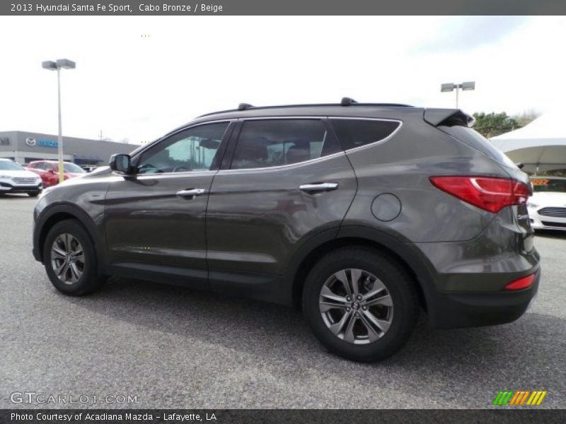Cabo Bronze / Beige 2013 Hyundai Santa Fe Sport