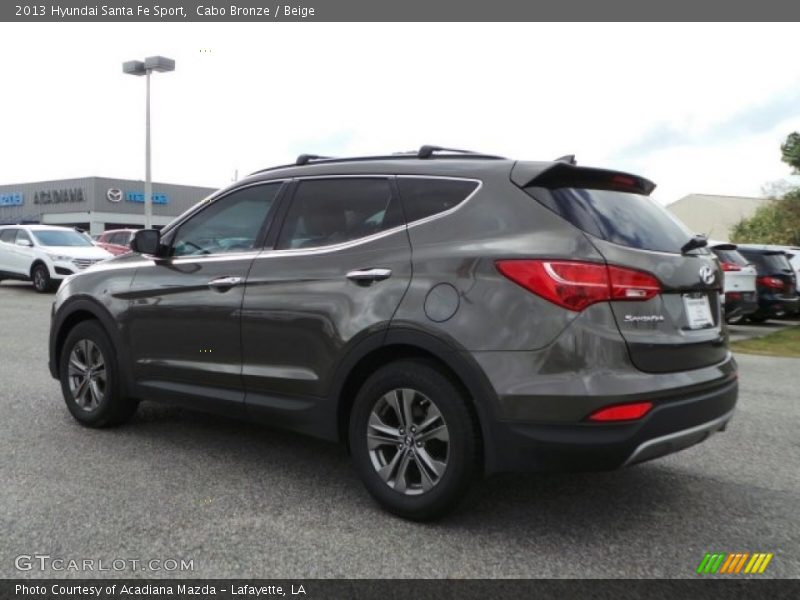 Cabo Bronze / Beige 2013 Hyundai Santa Fe Sport