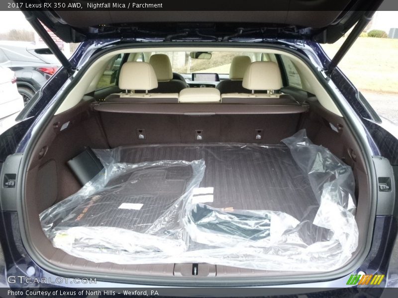  2017 RX 350 AWD Trunk