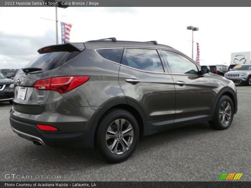 Cabo Bronze / Beige 2013 Hyundai Santa Fe Sport