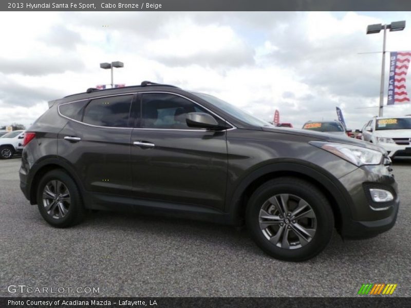 Cabo Bronze / Beige 2013 Hyundai Santa Fe Sport