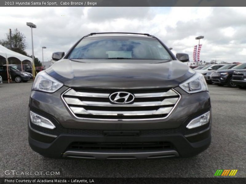 Cabo Bronze / Beige 2013 Hyundai Santa Fe Sport