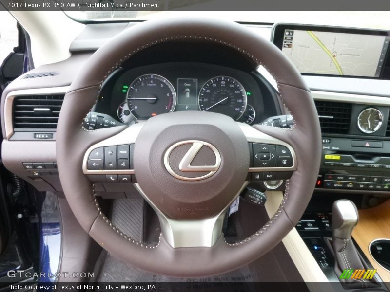 Nightfall Mica / Parchment 2017 Lexus RX 350 AWD