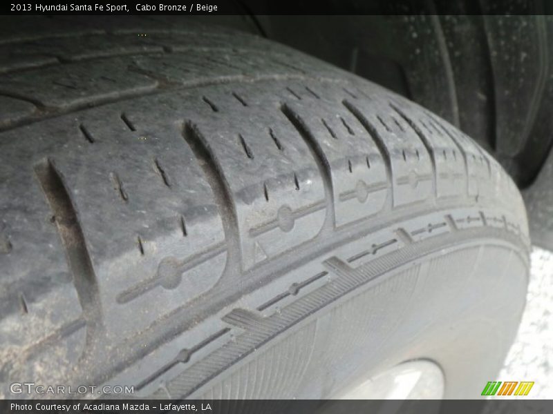 Cabo Bronze / Beige 2013 Hyundai Santa Fe Sport