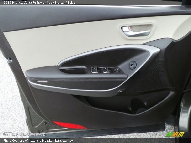 Cabo Bronze / Beige 2013 Hyundai Santa Fe Sport