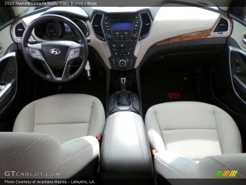 Cabo Bronze / Beige 2013 Hyundai Santa Fe Sport