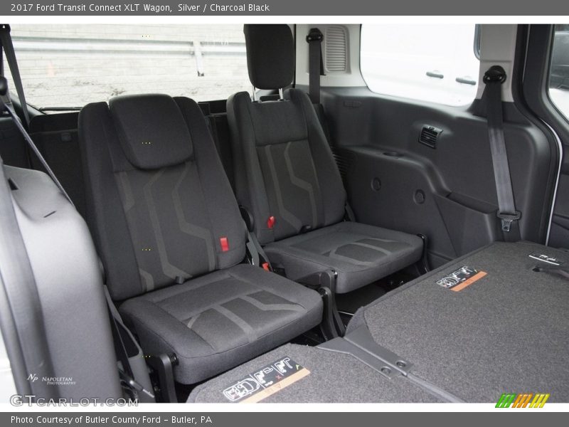 Silver / Charcoal Black 2017 Ford Transit Connect XLT Wagon