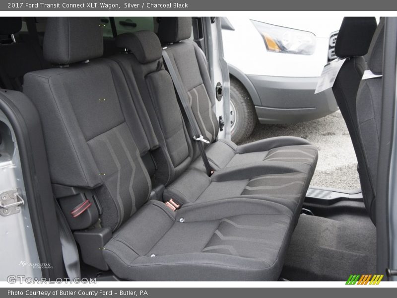 Silver / Charcoal Black 2017 Ford Transit Connect XLT Wagon