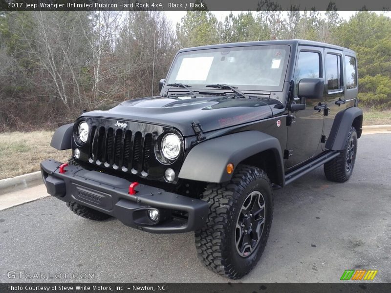 Black / Black 2017 Jeep Wrangler Unlimited Rubicon Hard Rock 4x4
