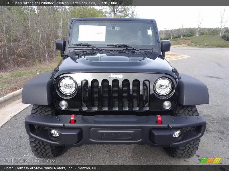 Black / Black 2017 Jeep Wrangler Unlimited Rubicon Hard Rock 4x4