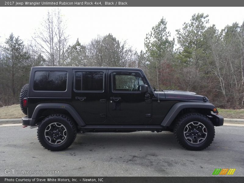 Black / Black 2017 Jeep Wrangler Unlimited Rubicon Hard Rock 4x4