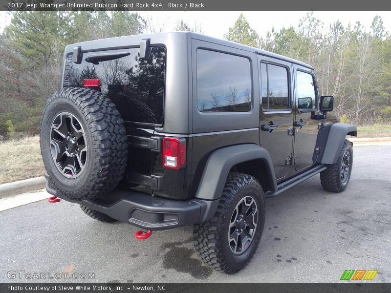 Black / Black 2017 Jeep Wrangler Unlimited Rubicon Hard Rock 4x4