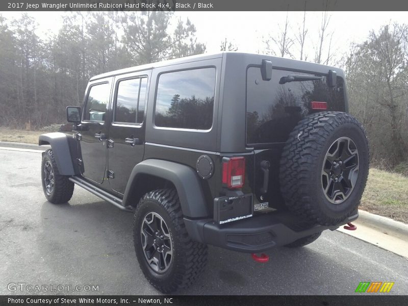Black / Black 2017 Jeep Wrangler Unlimited Rubicon Hard Rock 4x4