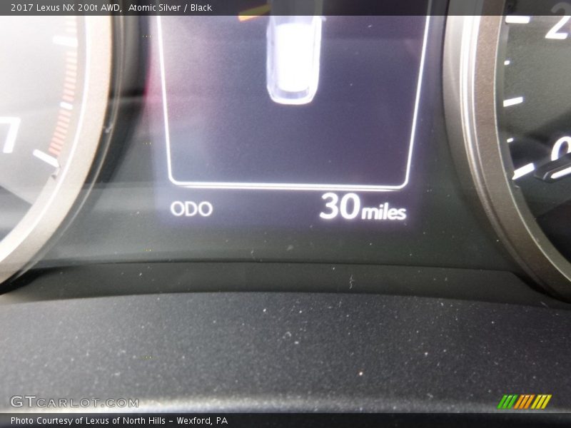 Atomic Silver / Black 2017 Lexus NX 200t AWD