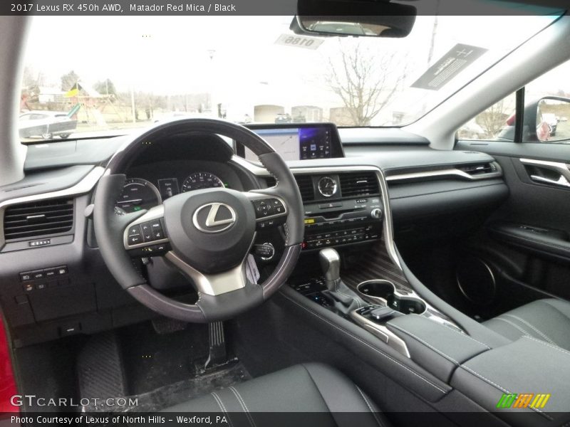  2017 RX 450h AWD Black Interior