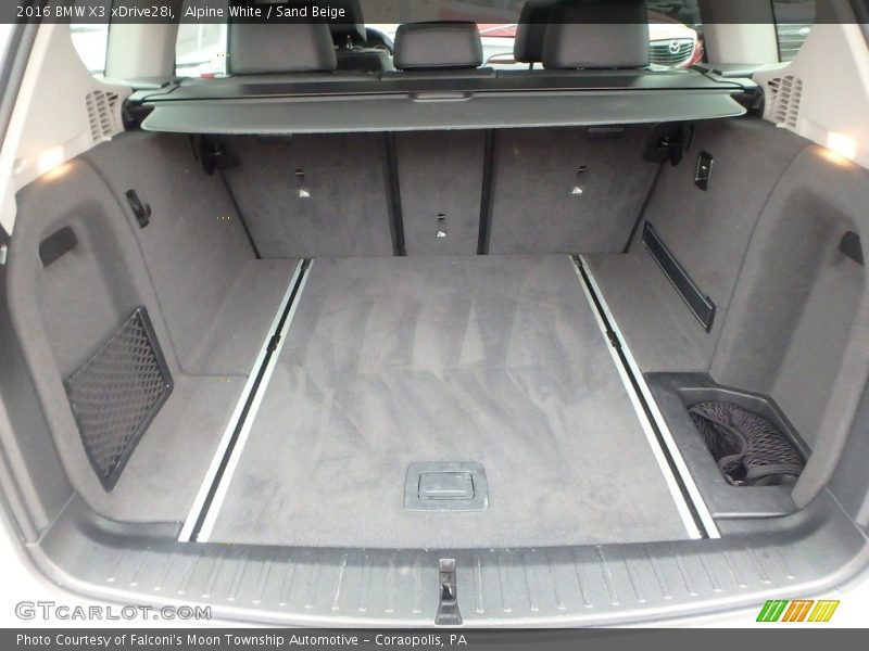 Alpine White / Sand Beige 2016 BMW X3 xDrive28i