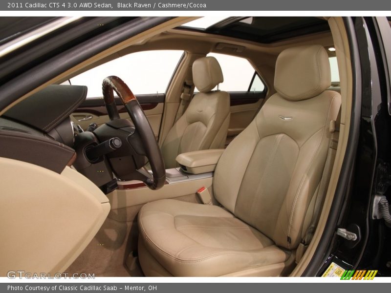 Black Raven / Cashmere/Cocoa 2011 Cadillac CTS 4 3.0 AWD Sedan