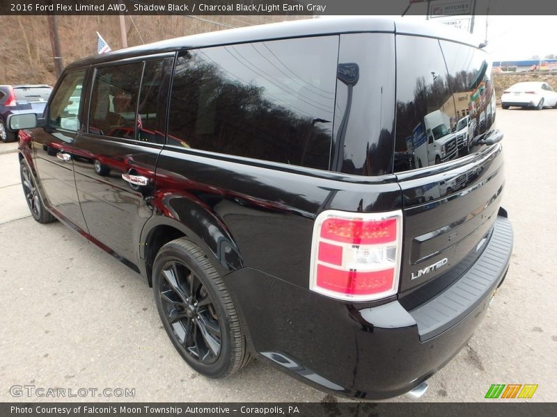 Shadow Black / Charcoal Black/Light Earth Gray 2016 Ford Flex Limited AWD