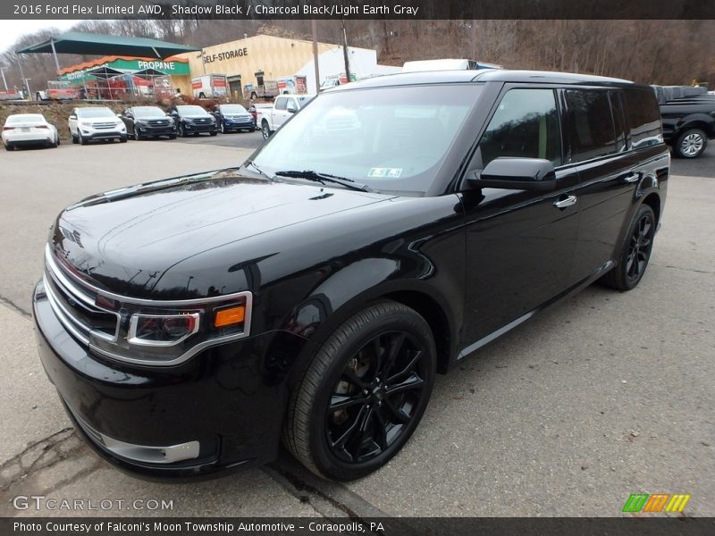 Shadow Black / Charcoal Black/Light Earth Gray 2016 Ford Flex Limited AWD