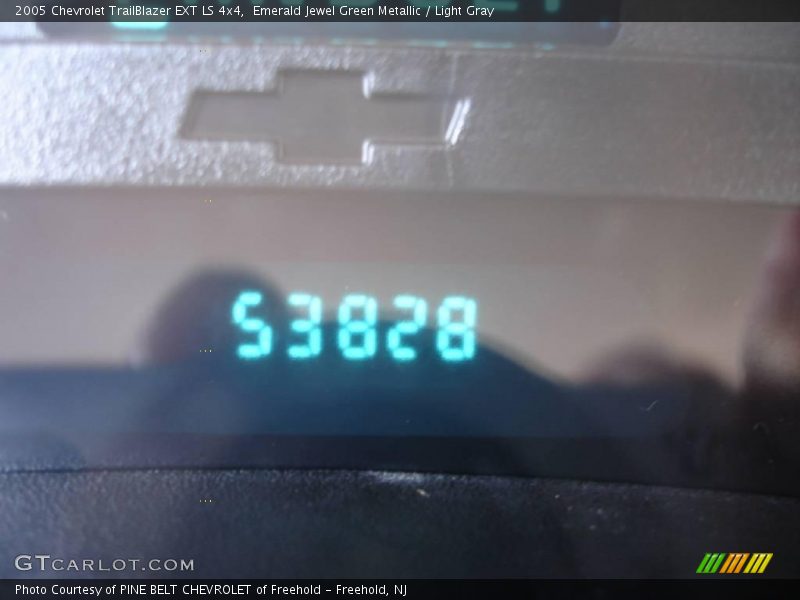 Emerald Jewel Green Metallic / Light Gray 2005 Chevrolet TrailBlazer EXT LS 4x4