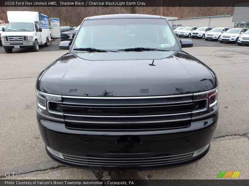 Shadow Black / Charcoal Black/Light Earth Gray 2016 Ford Flex Limited AWD