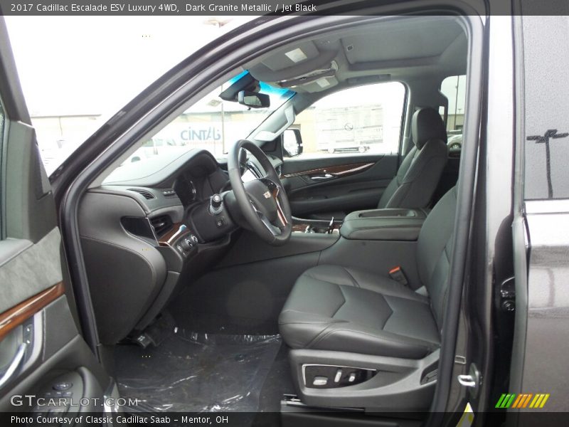 Front Seat of 2017 Escalade ESV Luxury 4WD