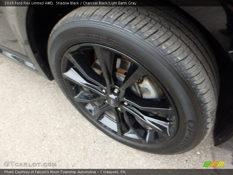 Shadow Black / Charcoal Black/Light Earth Gray 2016 Ford Flex Limited AWD