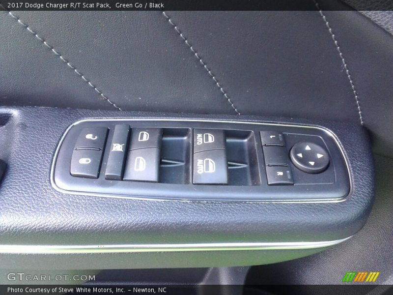 Green Go / Black 2017 Dodge Charger R/T Scat Pack