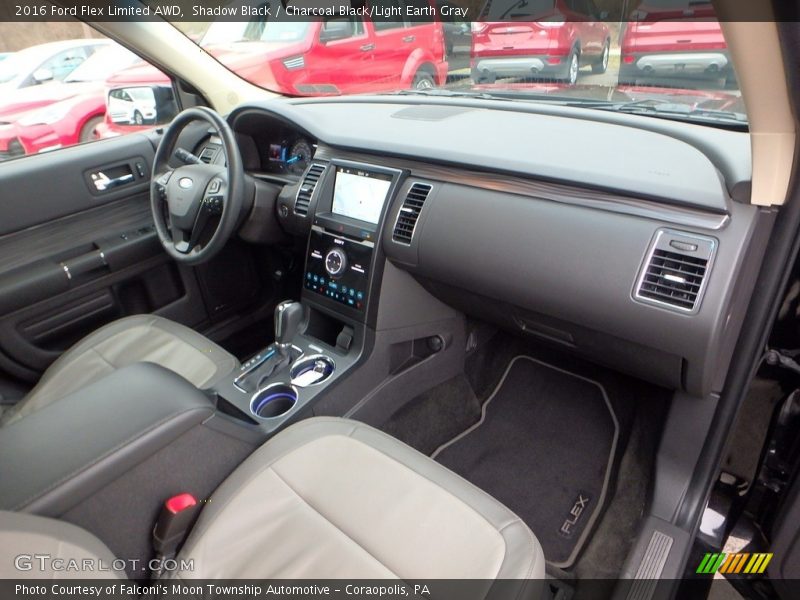  2016 Flex Limited AWD Charcoal Black/Light Earth Gray Interior