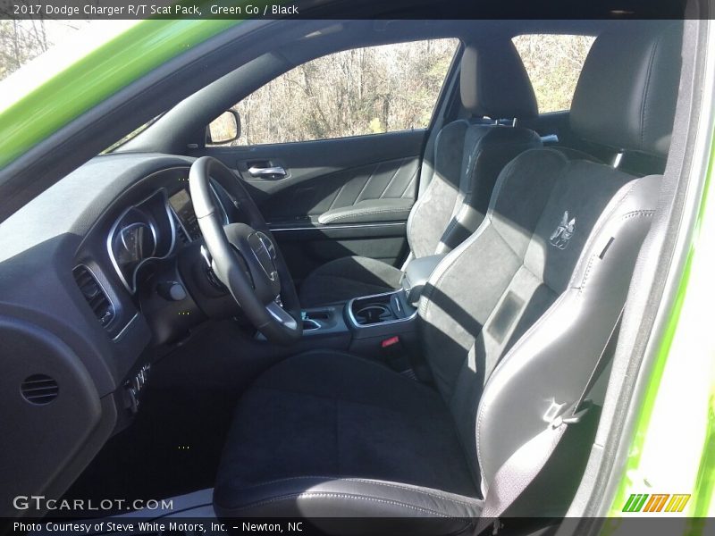 Green Go / Black 2017 Dodge Charger R/T Scat Pack