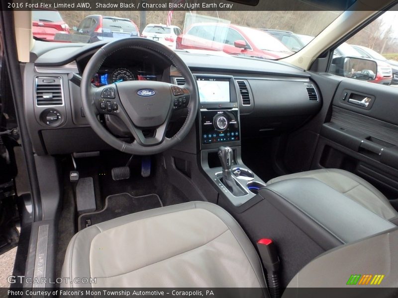 Shadow Black / Charcoal Black/Light Earth Gray 2016 Ford Flex Limited AWD