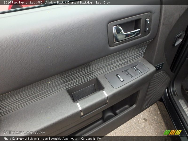 Shadow Black / Charcoal Black/Light Earth Gray 2016 Ford Flex Limited AWD