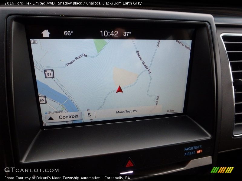 Shadow Black / Charcoal Black/Light Earth Gray 2016 Ford Flex Limited AWD