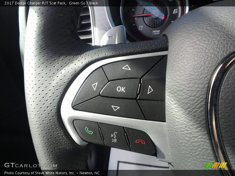 Controls of 2017 Charger R/T Scat Pack