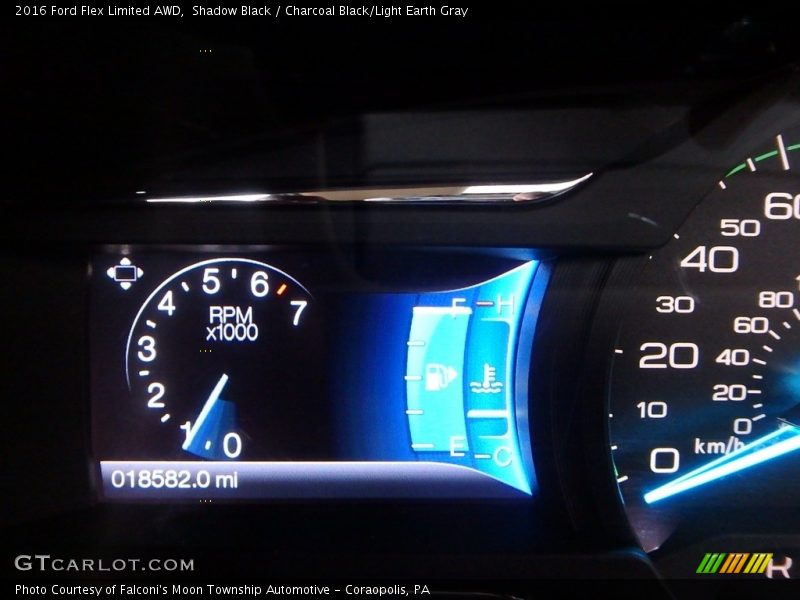 Shadow Black / Charcoal Black/Light Earth Gray 2016 Ford Flex Limited AWD