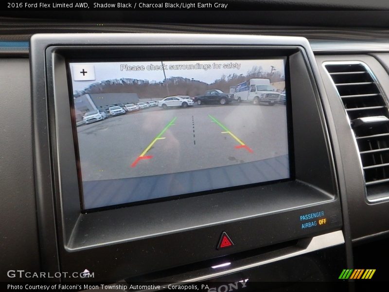 Shadow Black / Charcoal Black/Light Earth Gray 2016 Ford Flex Limited AWD