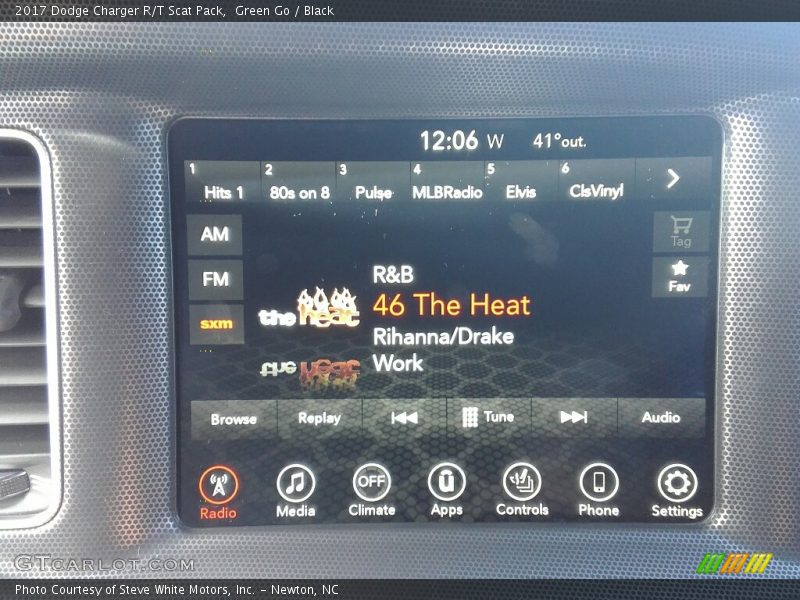 Green Go / Black 2017 Dodge Charger R/T Scat Pack